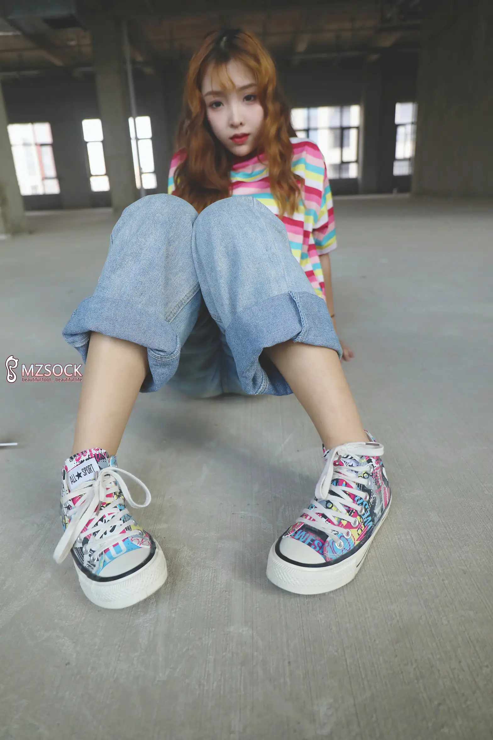 [Mzsock] Love beautiful feet NO.206 ella#[74P]-14