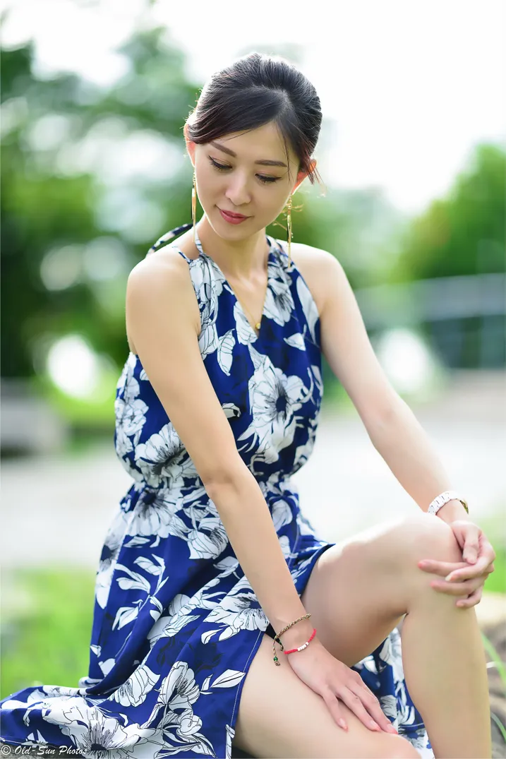 [Mzsock] NO.196 Zhao Tingting dress with cool and high legs street photography#[105P]-36