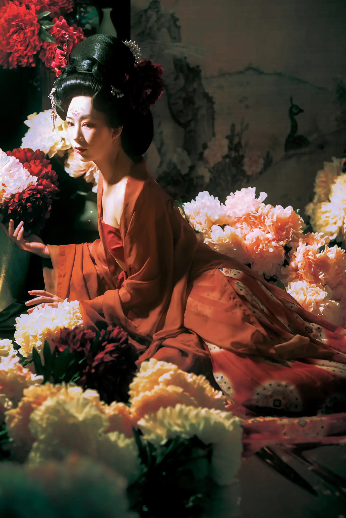 [YITUYU] 2022.08.23 Vol.1771 – The imperial concubine lies drunk among the peonies salmon#[21P]-6